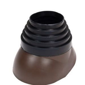 Антенный ворот EPDM-резина Ø110 - 155 коричневый